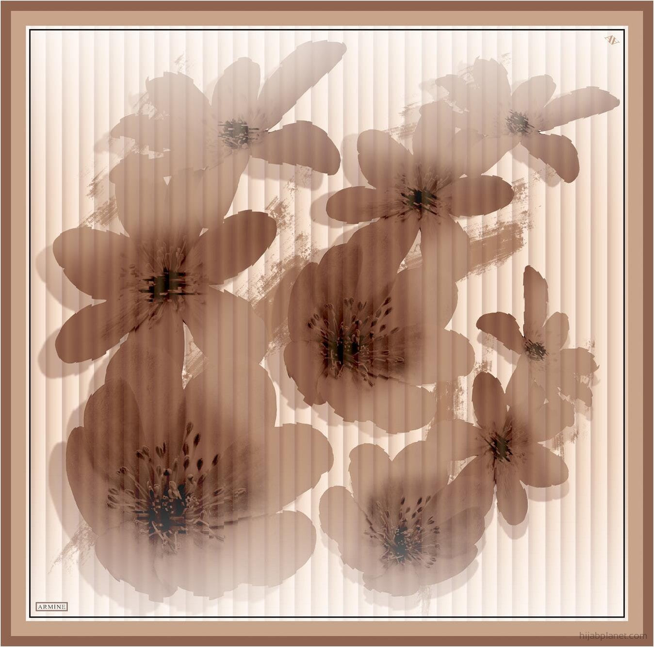 Armine Amaris Floral Silk Scarf 