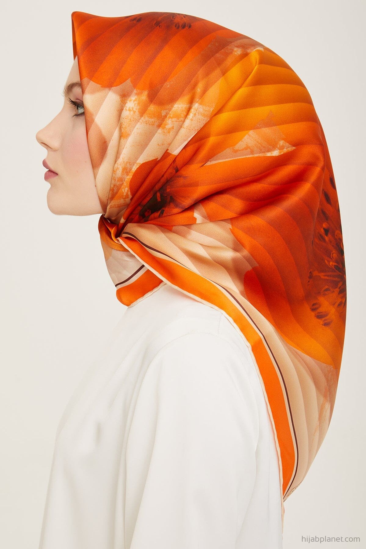 Armine Amaris Floral Silk Scarf #31 Silk Hijabs,Armine Armine 