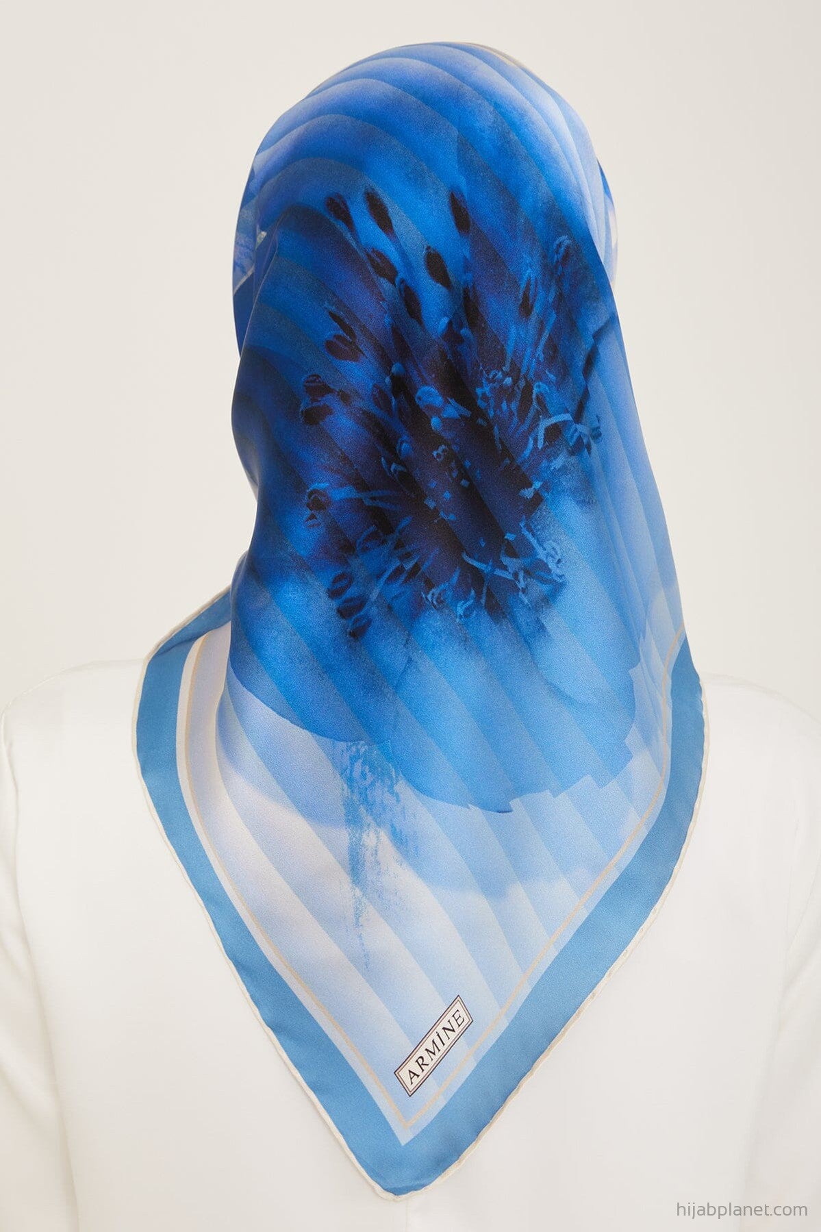 Armine Amaris Floral Silk Scarf #87 Silk Hijabs,Armine Armine 