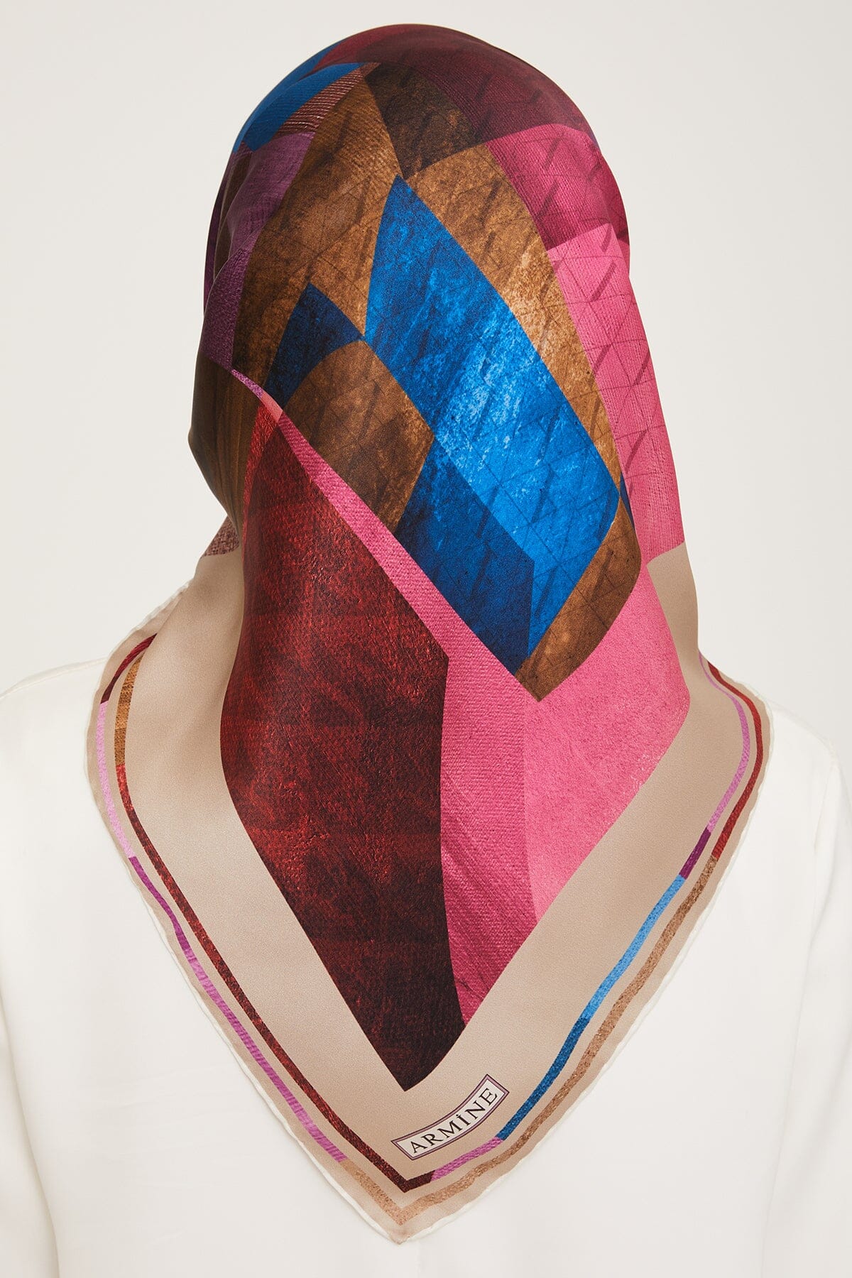 Armine Darwin Modern Silk Scarf #54 Silk Hijabs,Armine Armine 