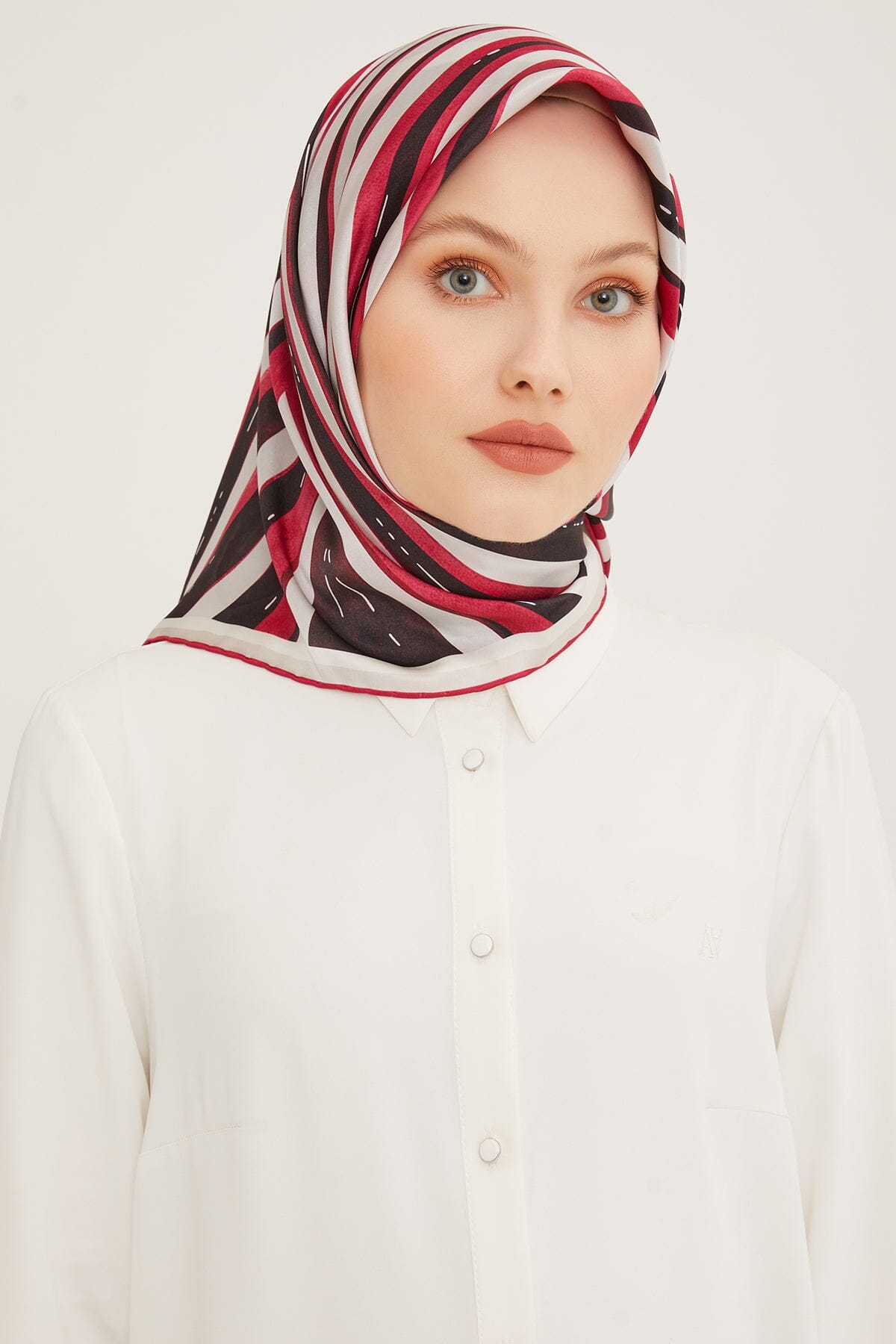 Armine Disco Silk Twill Scarf #55 – HijabPlanet Co.