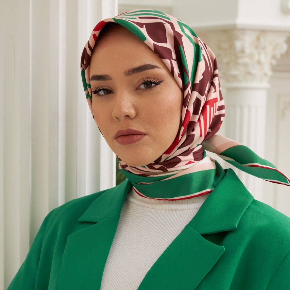 SilkHome Paris Women Silk Scarf #27 – HijabPlanet