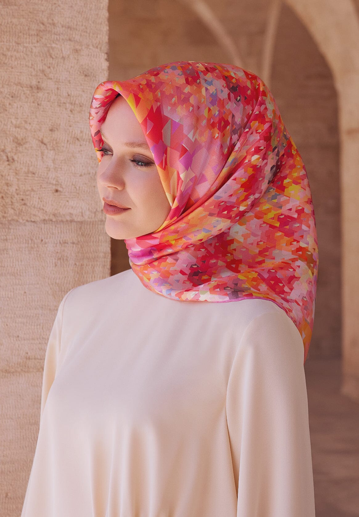 Embrace Elegance: Armine Fall 2023 Winter 2024 Silk Scarves Collection
