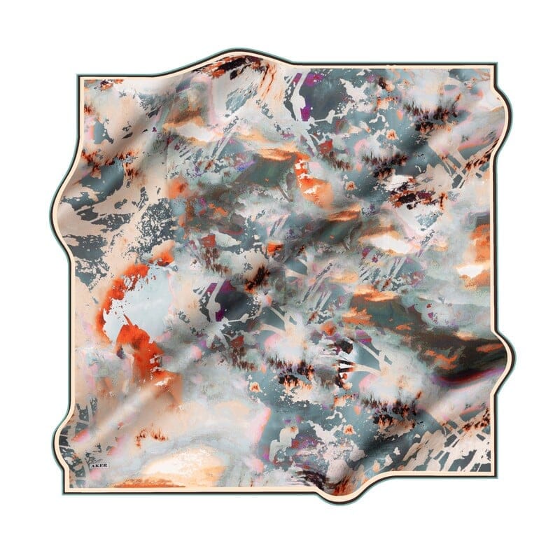 Aker Yuliana Turkish Silk Scarf #51 Silk Hijabs,Aker,Silk Scarves Aker 