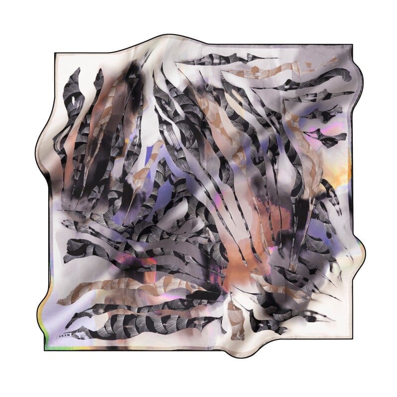 Aker Zarina Turkish Silk Scarf #12 Silk Hijabs,Aker,Silk Scarves Aker 