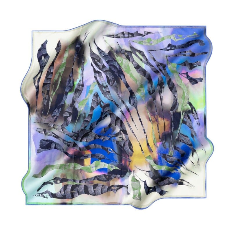 Aker Zarina Turkish Silk Scarf #21 Silk Hijabs,Aker,Silk Scarves Aker 