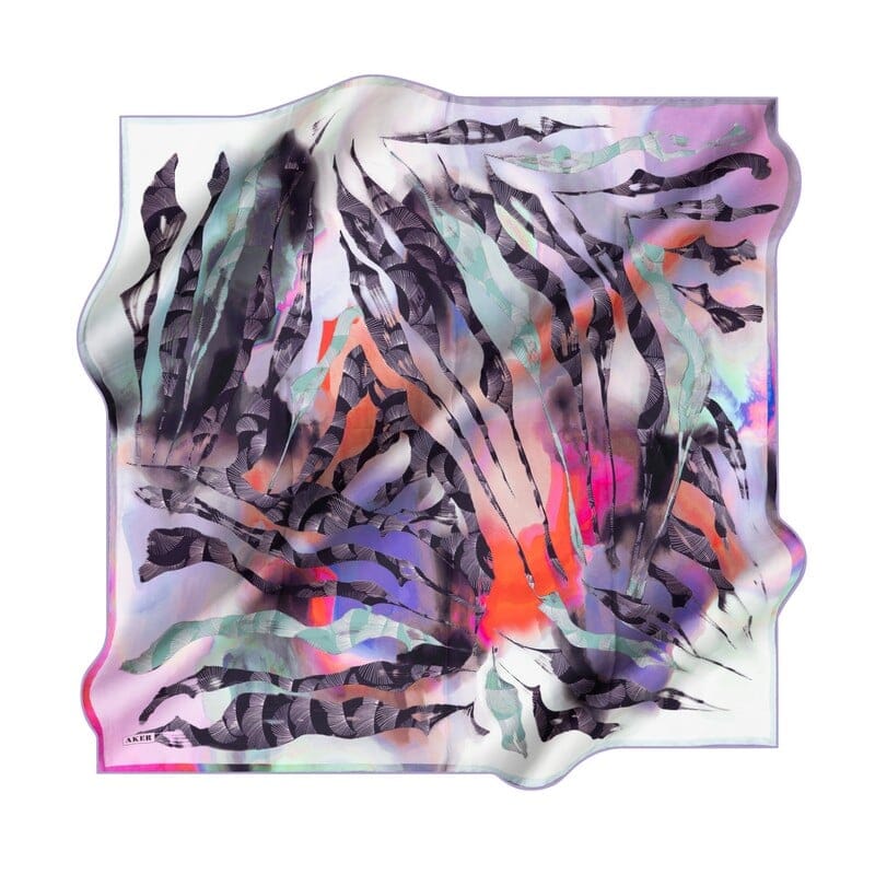 Aker Zarina Turkish Silk Scarf #91 Silk Hijabs,Aker,Silk Scarves Aker 