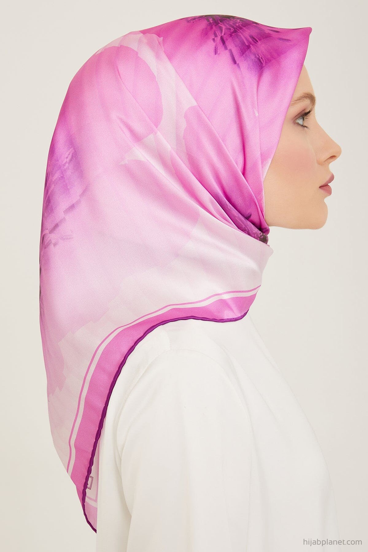Armine Amaris Floral Silk Scarf #2 Silk Hijabs,Armine Armine 
