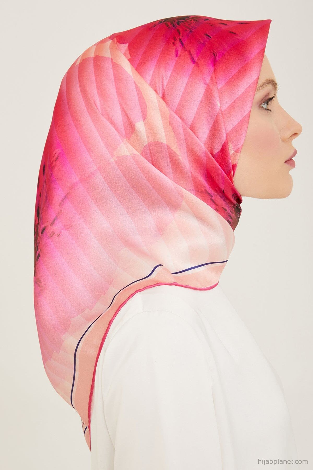 Armine Amaris Floral Silk Scarf #33 Silk Hijabs,Armine Armine 