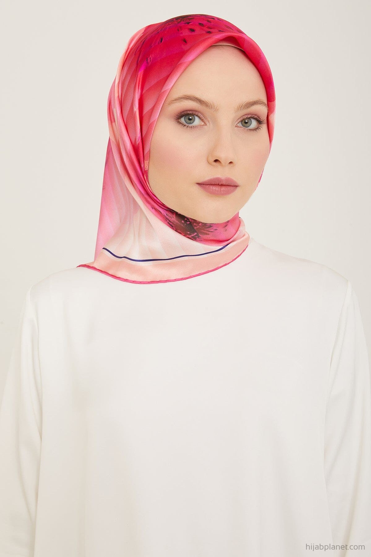 Armine Amaris Floral Silk Scarf #33 Silk Hijabs,Armine Armine 