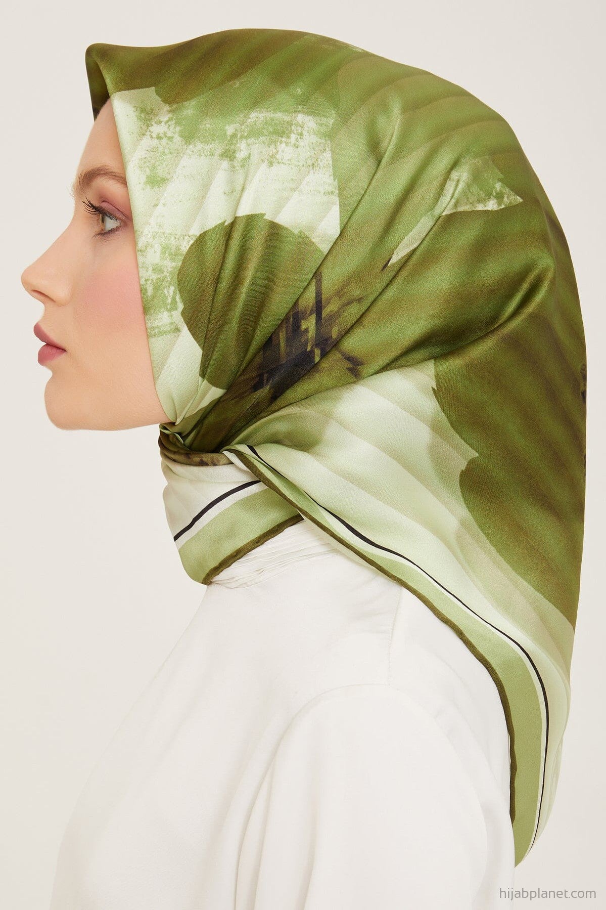 Armine Amaris Floral Silk Scarf #5 Silk Hijabs,Armine Armine 