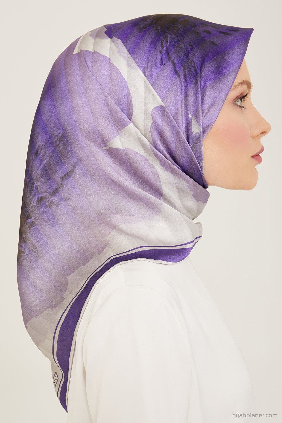 Armine Amaris Floral Silk Scarf #8 Silk Hijabs,Armine Armine 