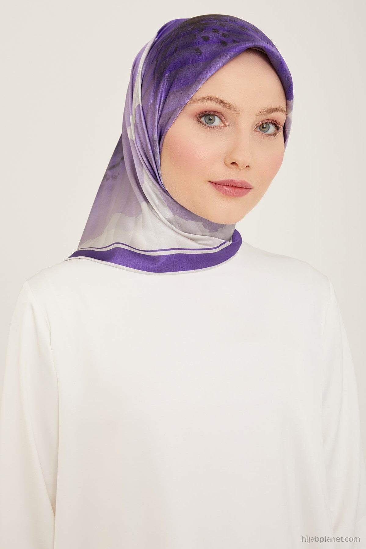 Armine Amaris Floral Silk Scarf #8 Silk Hijabs,Armine Armine 
