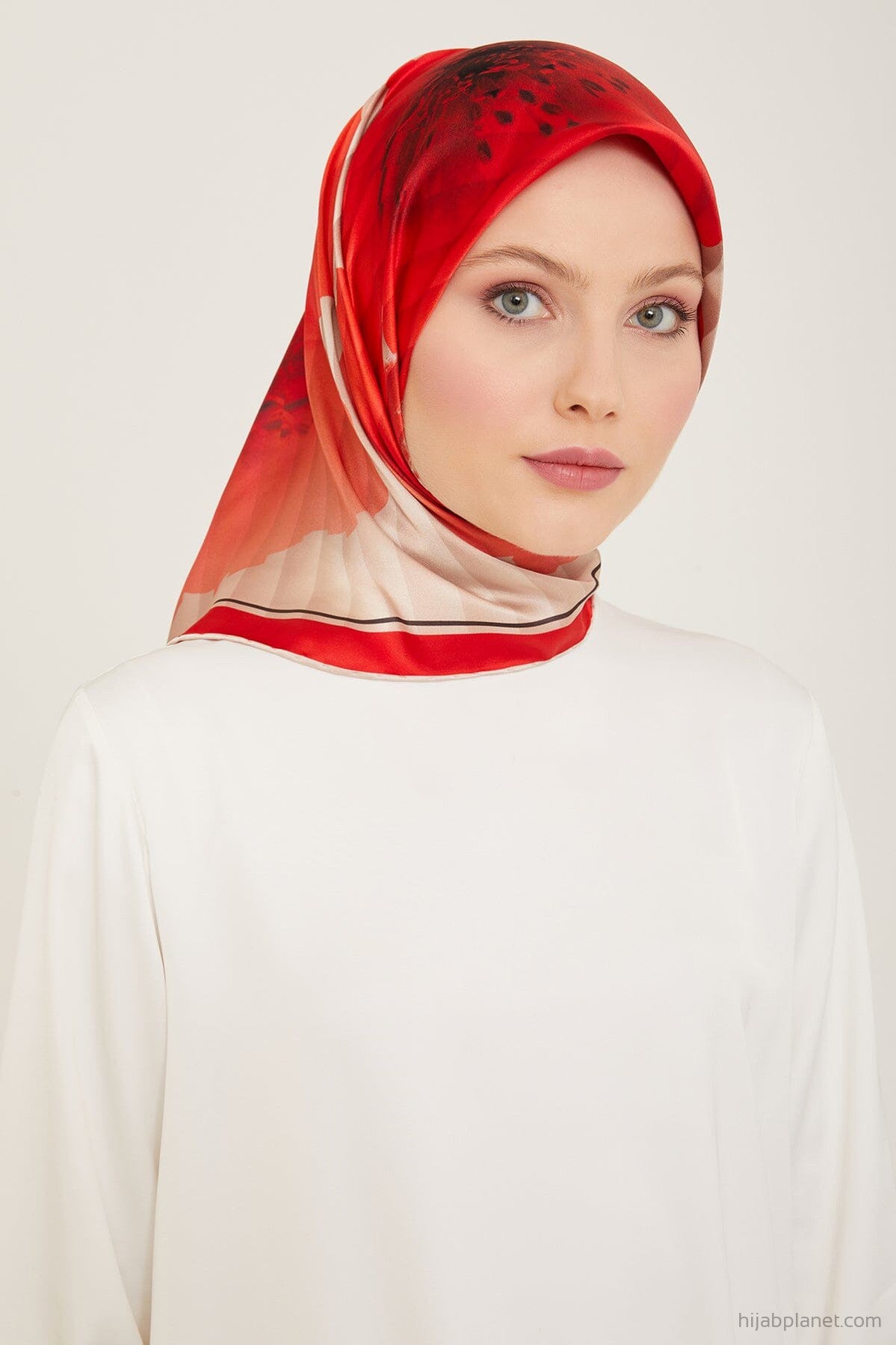 Armine Amaris Floral Silk Scarf #83 Silk Hijabs,Armine Armine 
