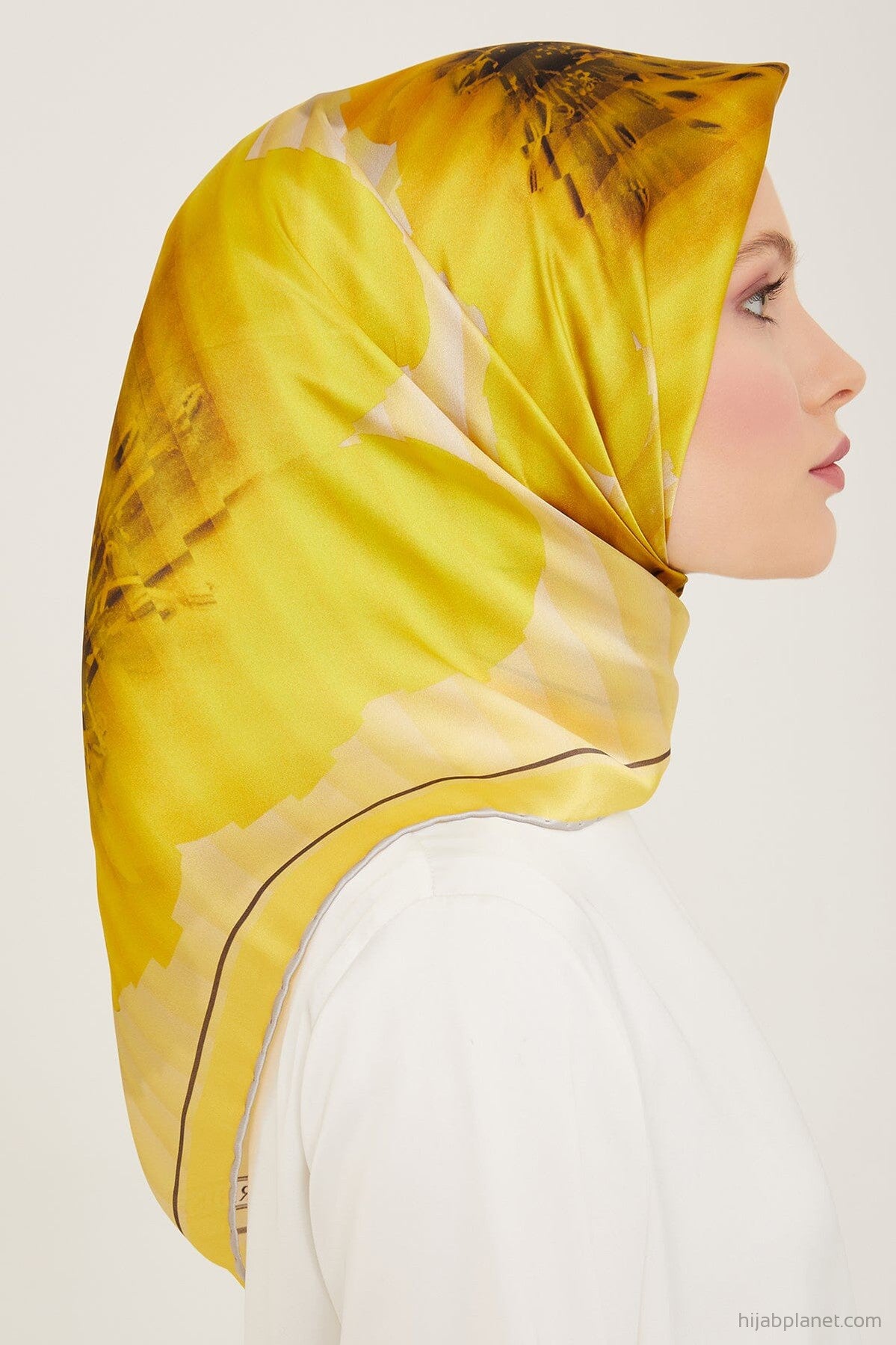 Armine Amaris Floral Silk Scarf #86 Silk Hijabs,Armine Armine 