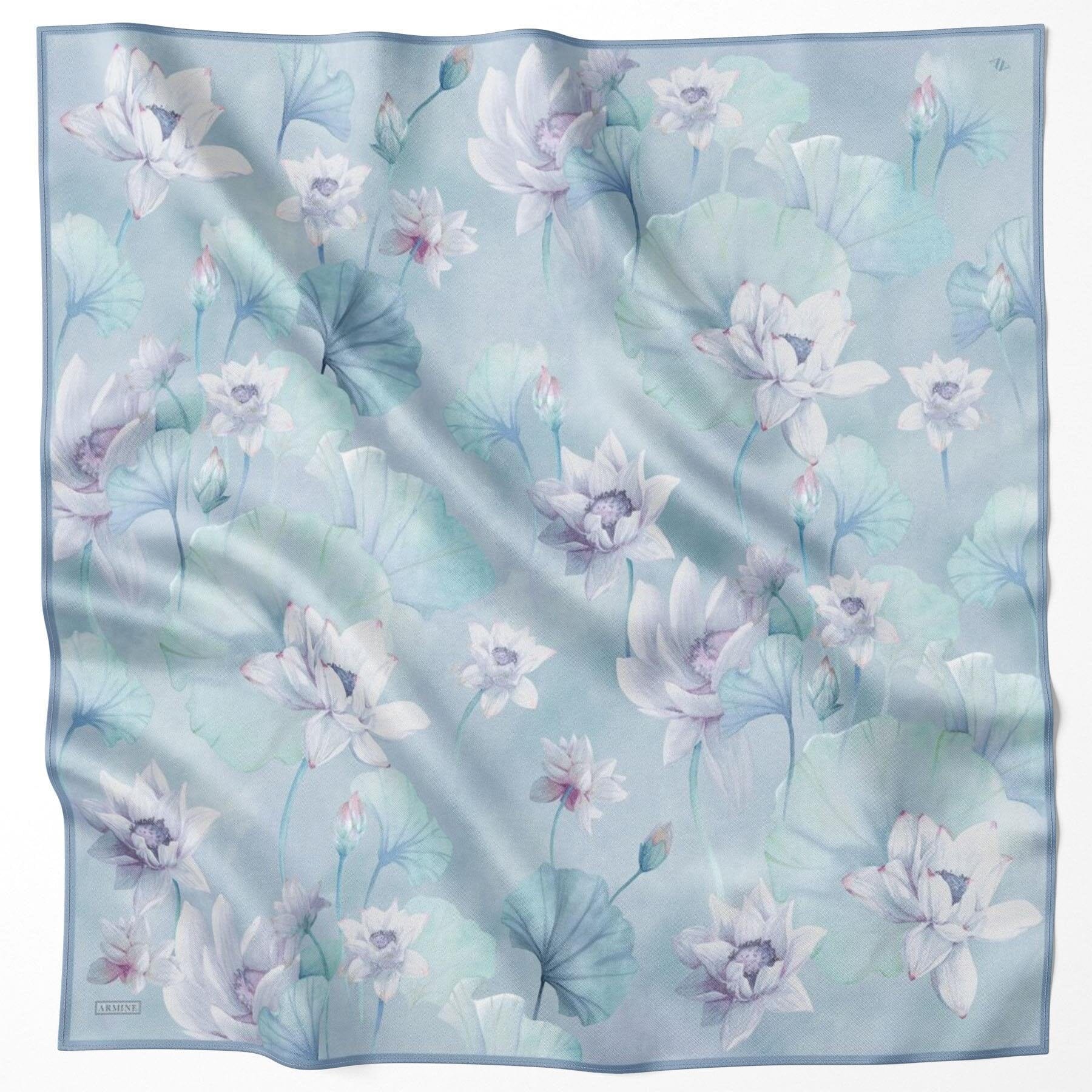Armine Arsy Floral Silk Scarf #2 Silk Hijabs,Armine Armine 