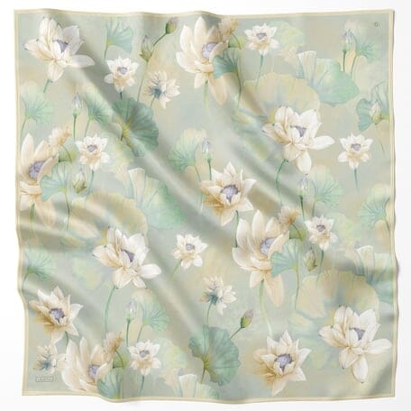 Armine Arsy Floral Silk Scarf #81 Silk Hijabs,Armine Armine 