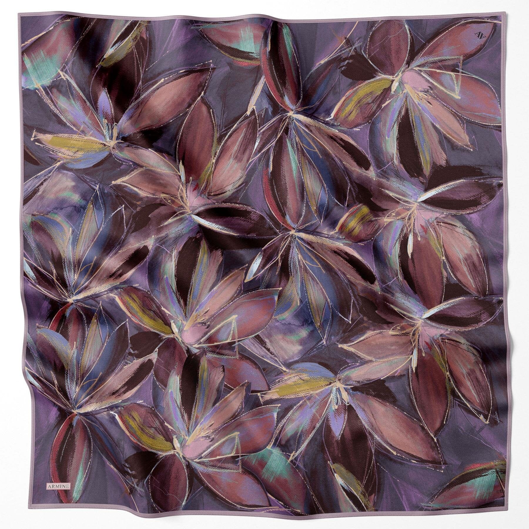 Armine Aurelia Turkish Silk Scarf #34 Silk Hijabs,Armine Armine 