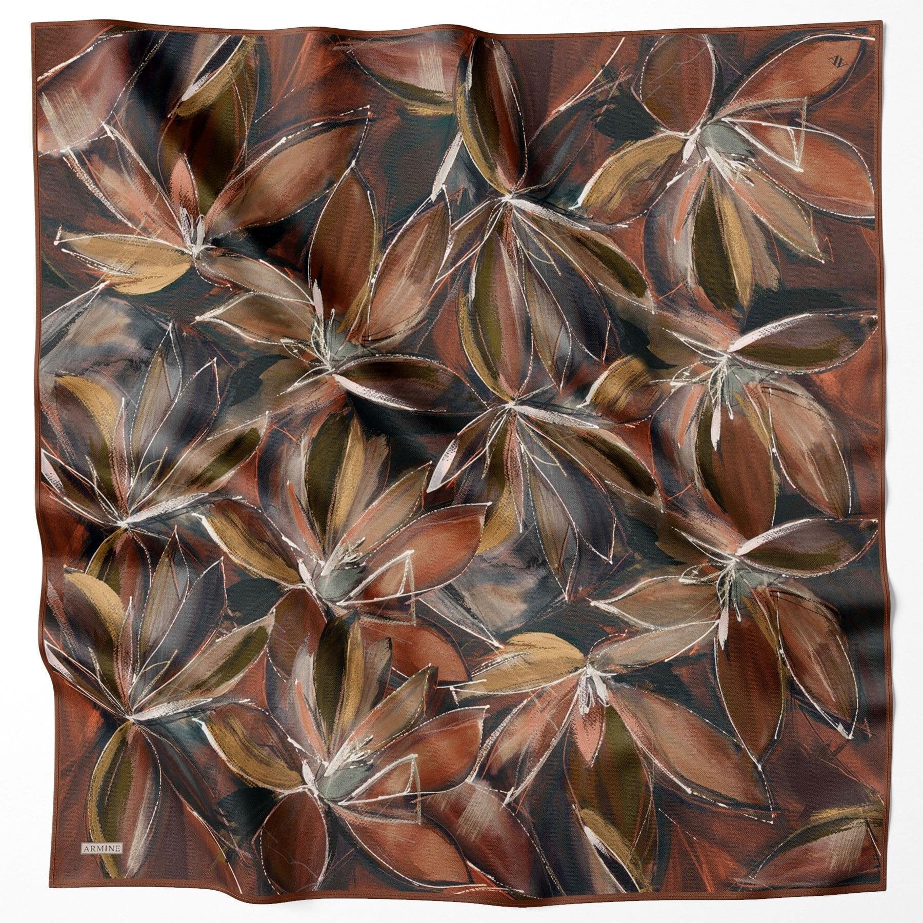 Armine Aurelia Turkish Silk Scarf #80 Silk Hijabs,Armine Armine 