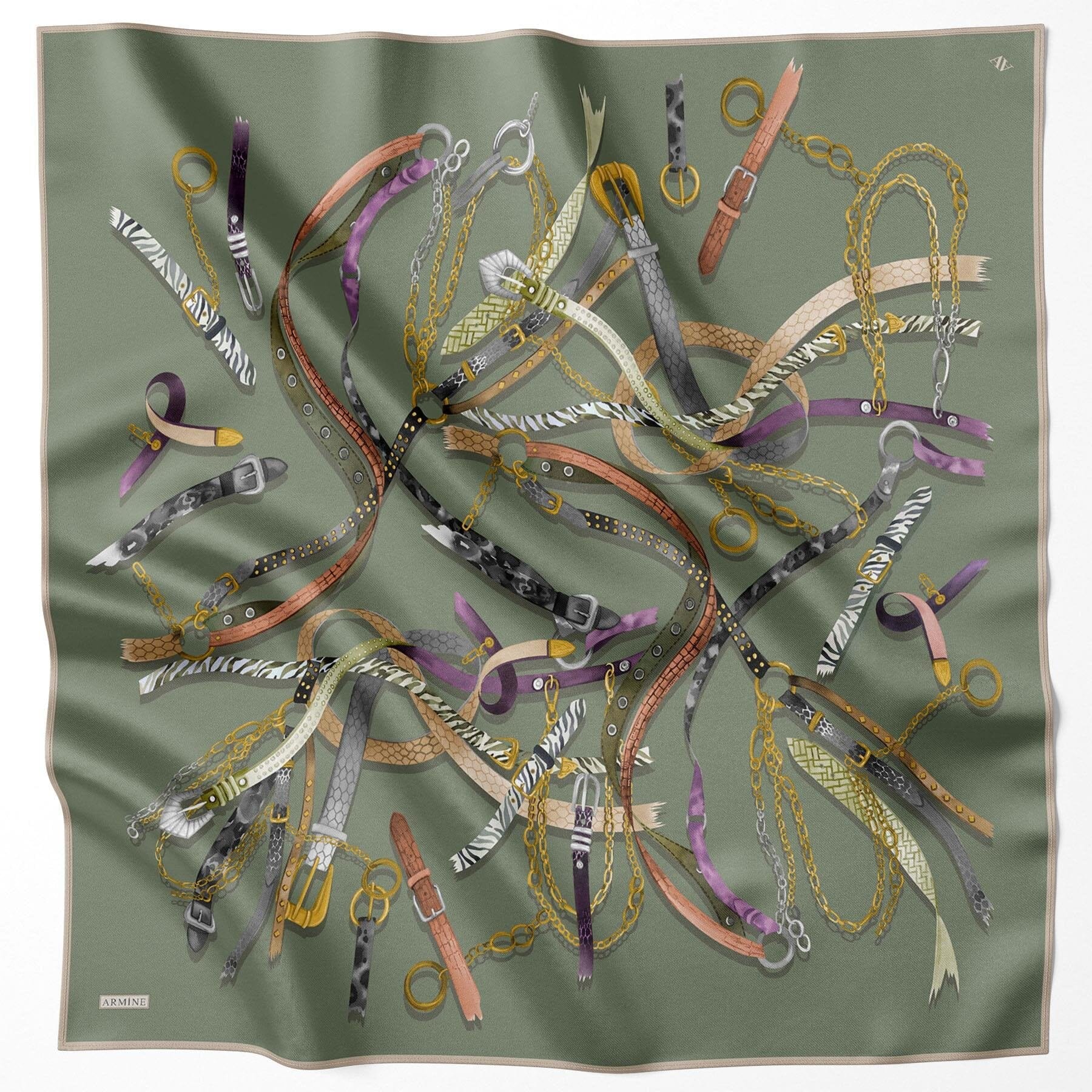 Armine Belissima Women Silk Scarf #84 Silk Hijabs,Armine Armine 