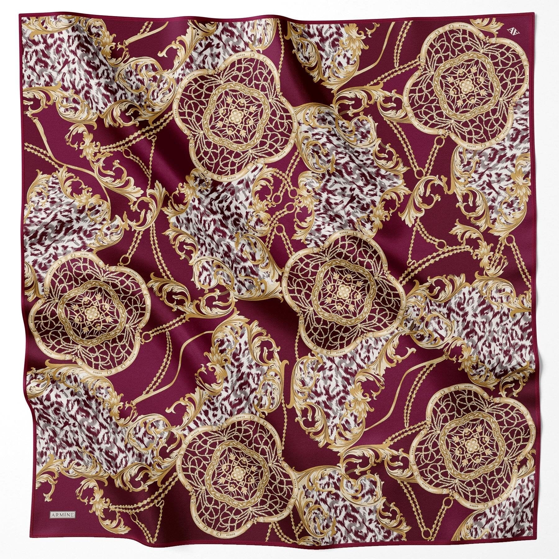 Armine Bellara Turkish Silk Scarf #87 Silk Hijabs,Armine Armine 