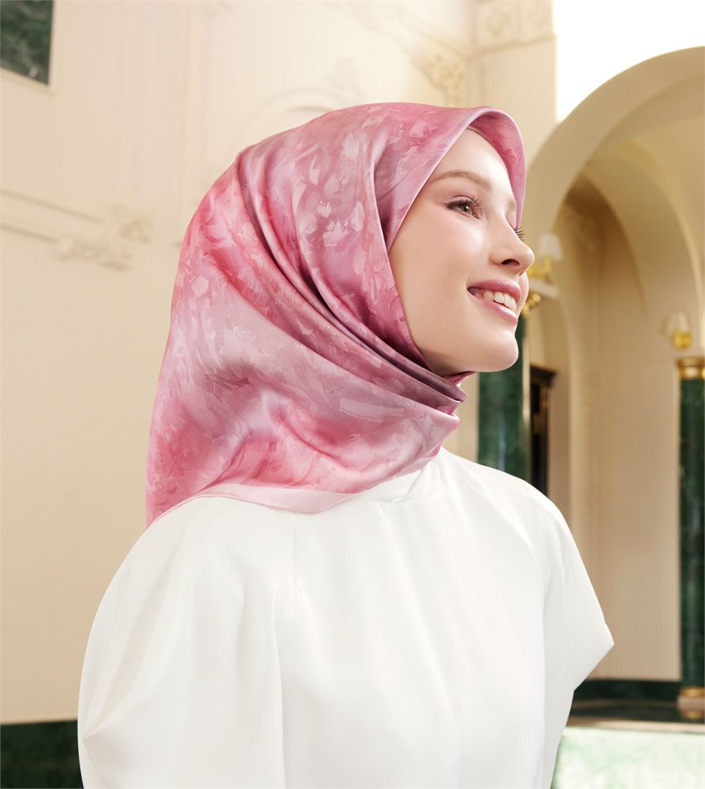 Armine Coffetti Silk Twill Scarf #31 Silk Hijabs,Armine Armine 