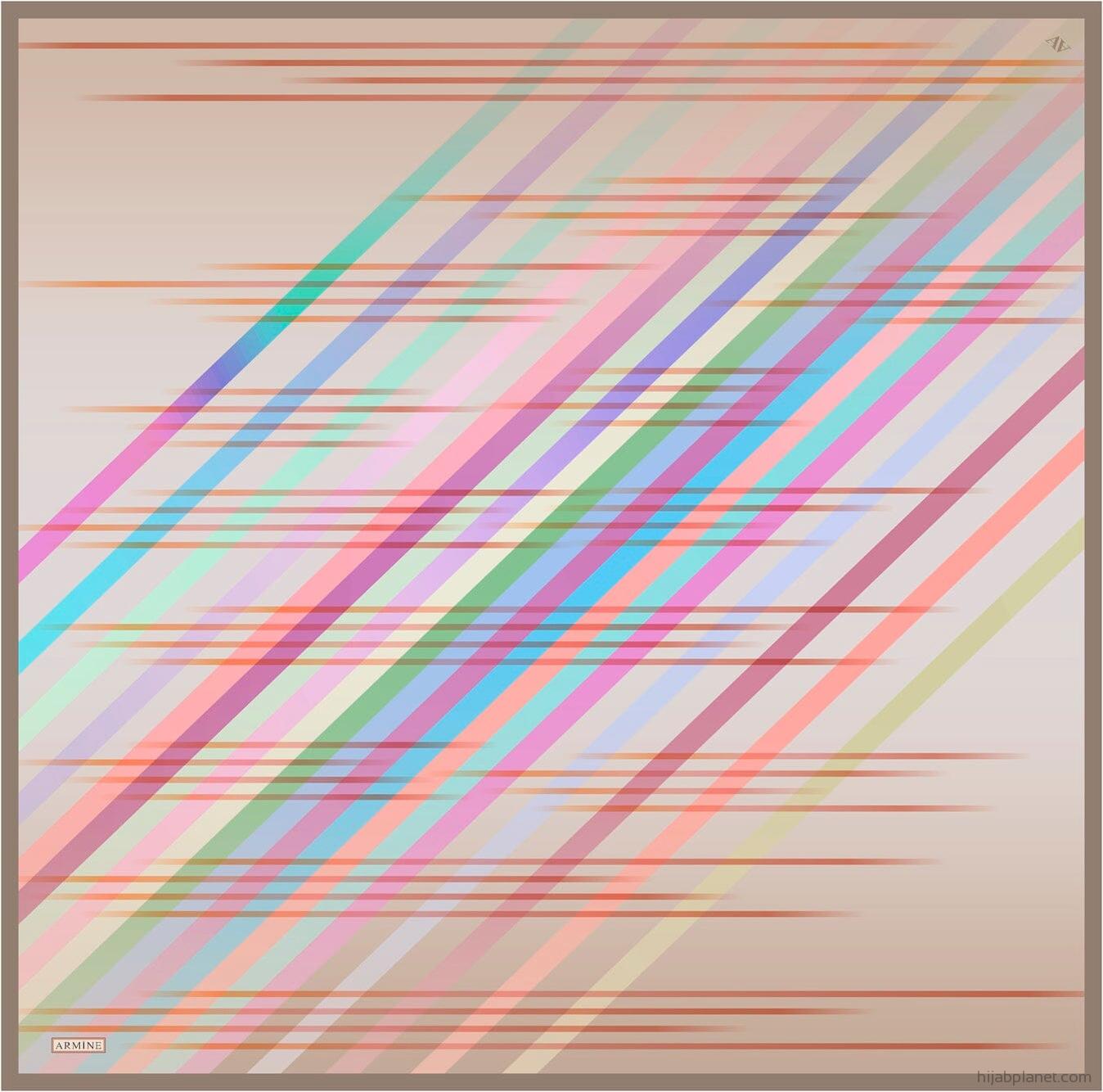 Armine Discover Modern Silk Scarf #5 Silk Hijabs,Armine Armine 