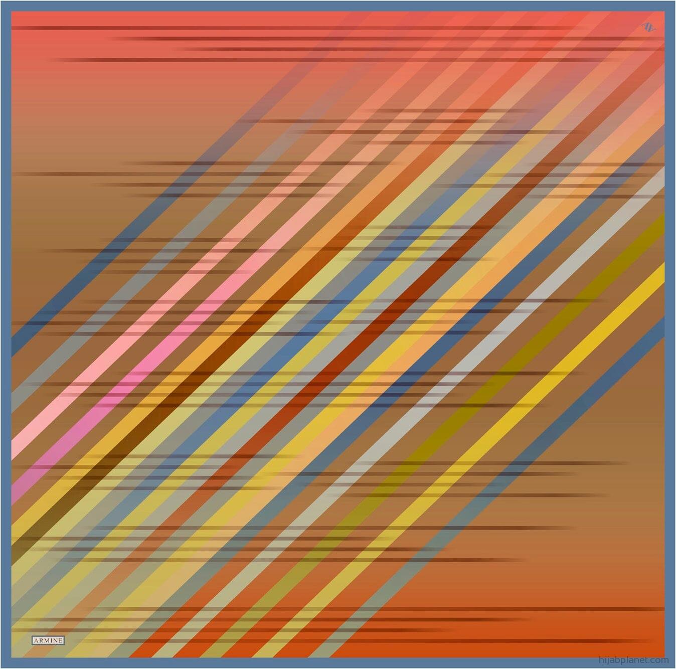 Armine Discover Modern Silk Scarf #53 Silk Hijabs,Armine Armine 