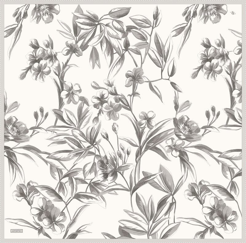 Armine Elysia Floral Silk Scarf #80 Silk Hijabs,Armine Armine 