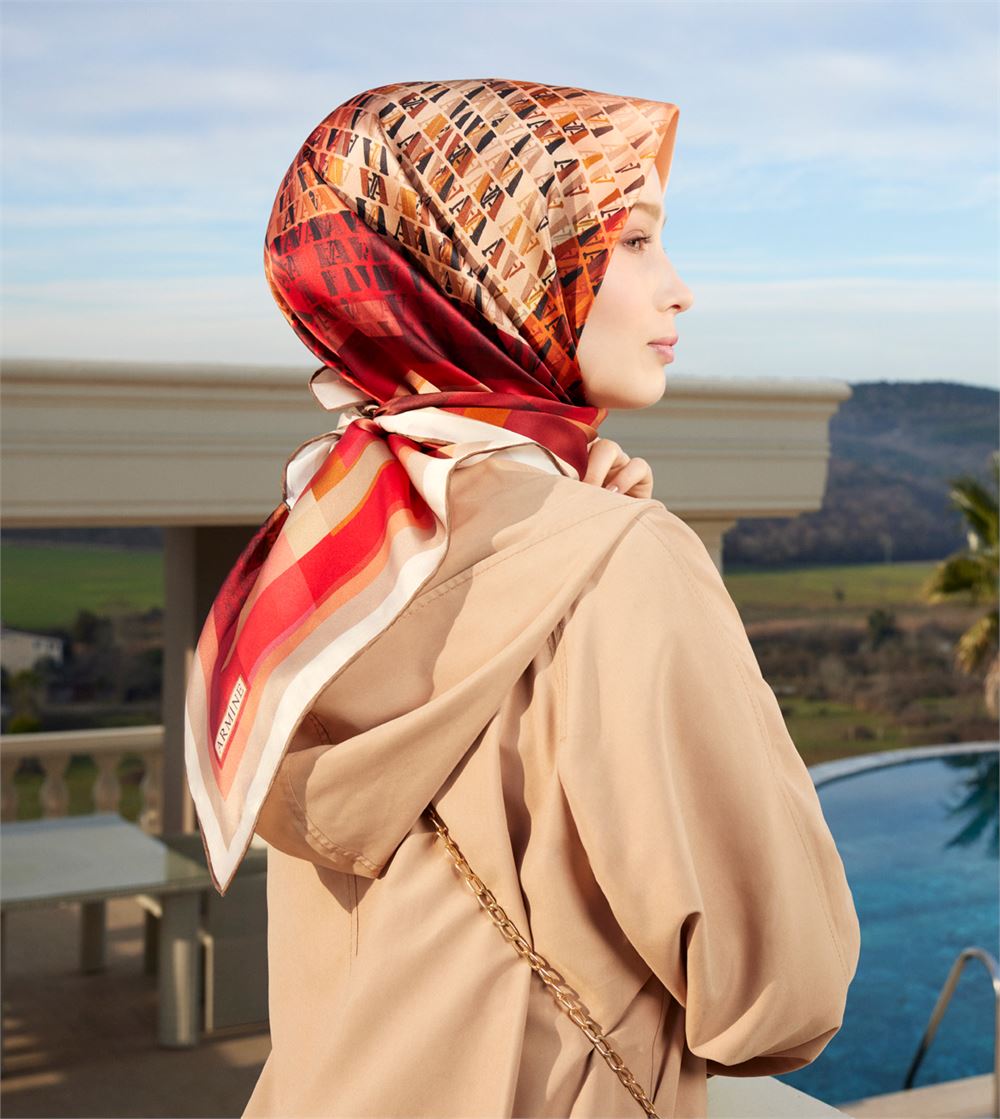 Armine Farah Modern Silk Scarf #5 Silk Hijabs,Armine Armine 
