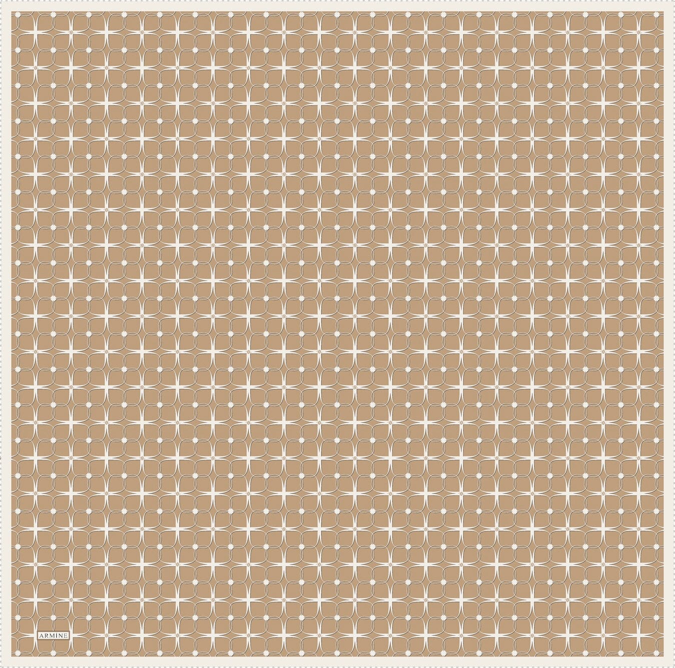 Armine Geometric Charm Silk Scarf #5 Silk Hijabs,Armine Armine 