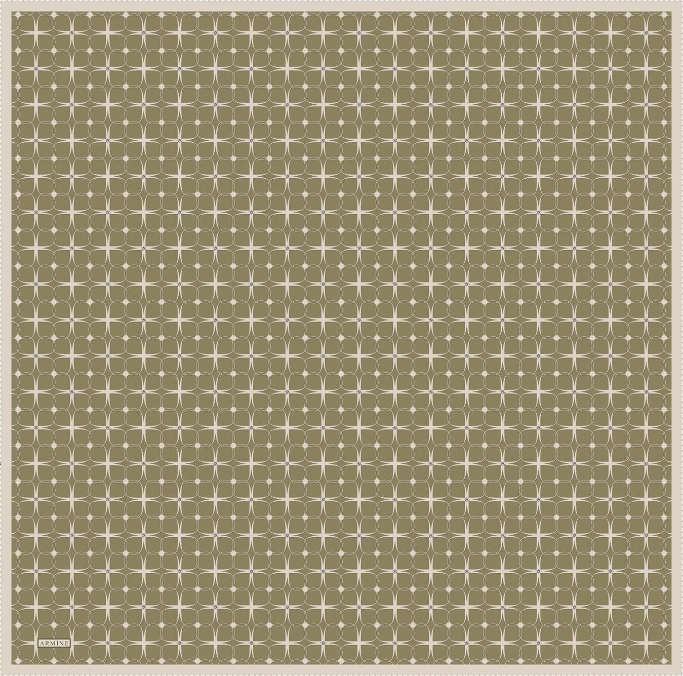 Armine Geometric Charm Silk Scarf #51 Silk Hijabs,Armine Armine 