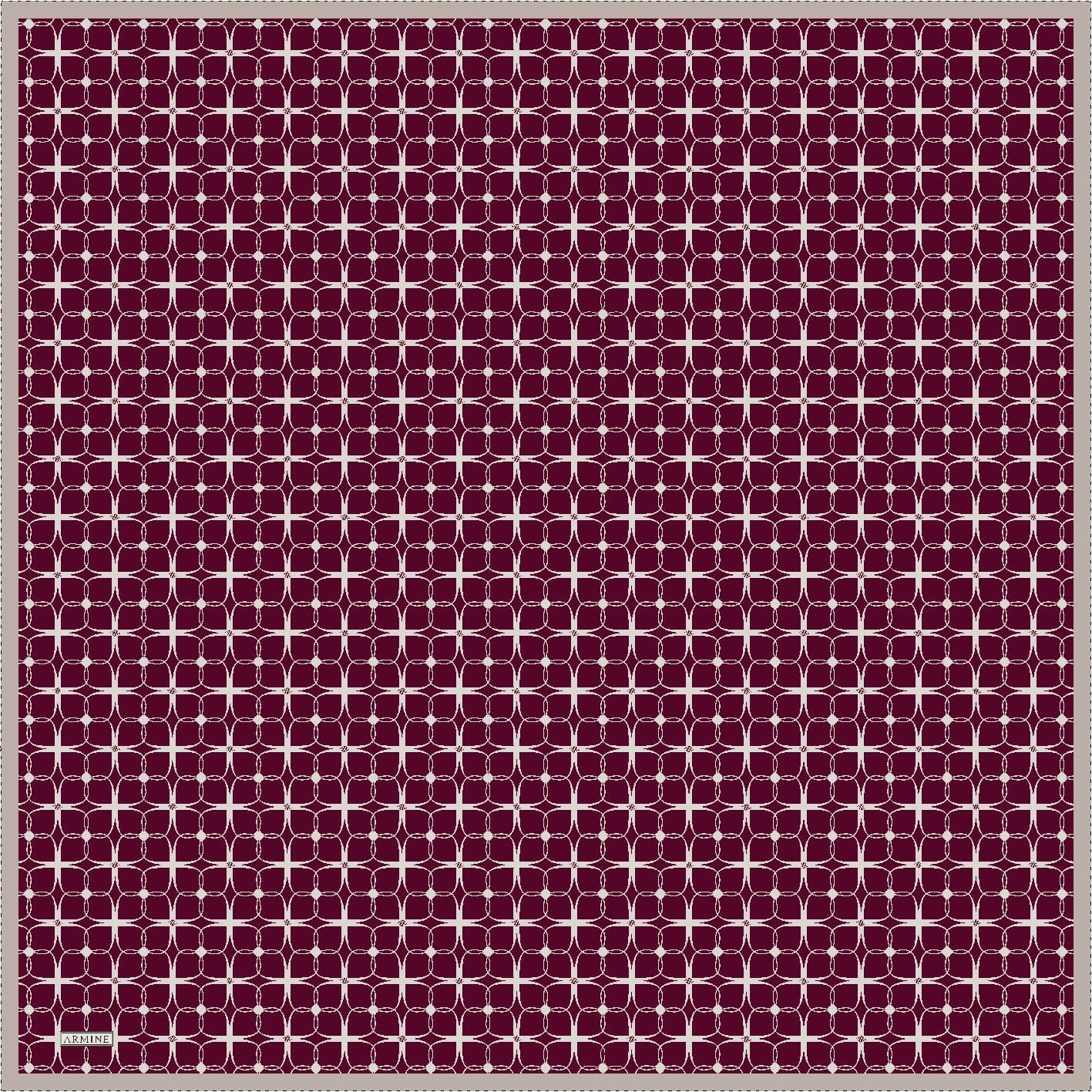 Armine Geometric Charm Silk Scarf #81 Silk Hijabs,Armine Armine 