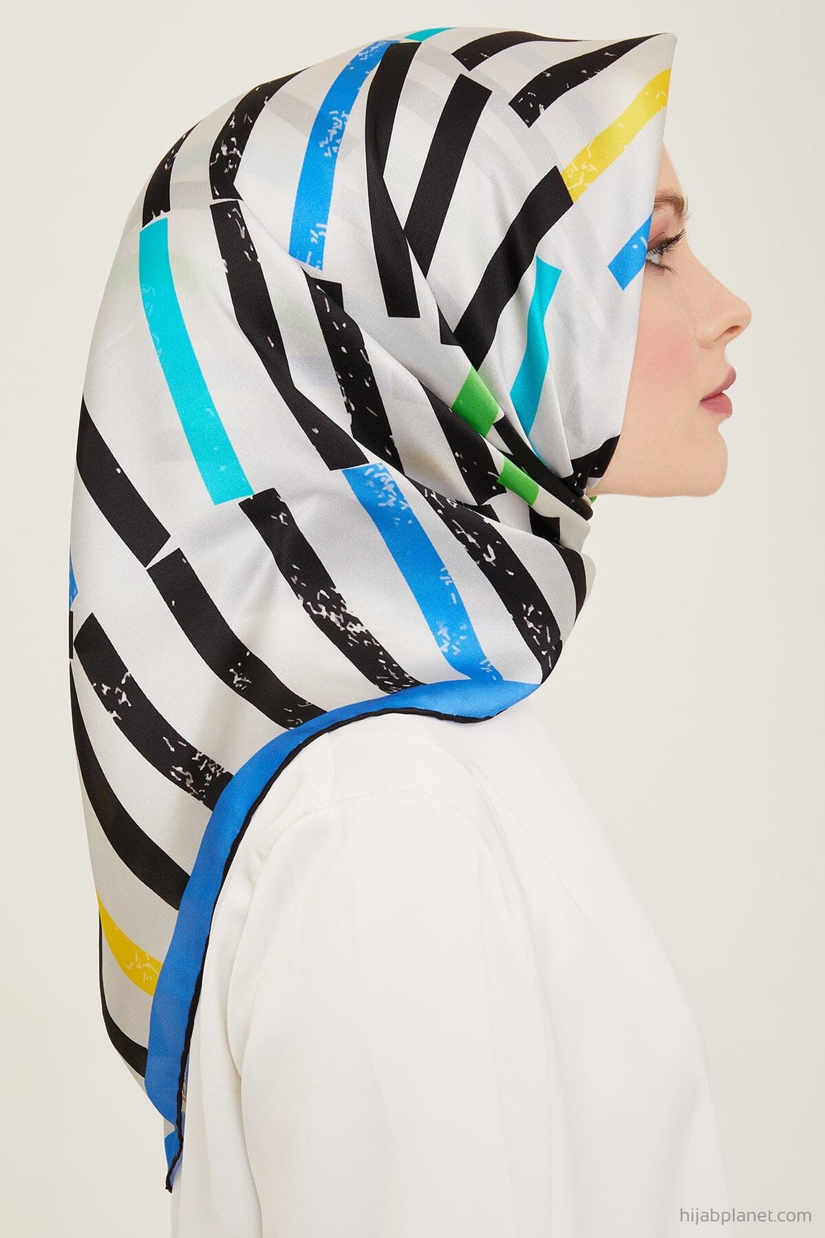 Armine Geometric Silk Scarf #1 Silk Hijabs,Armine Armine 