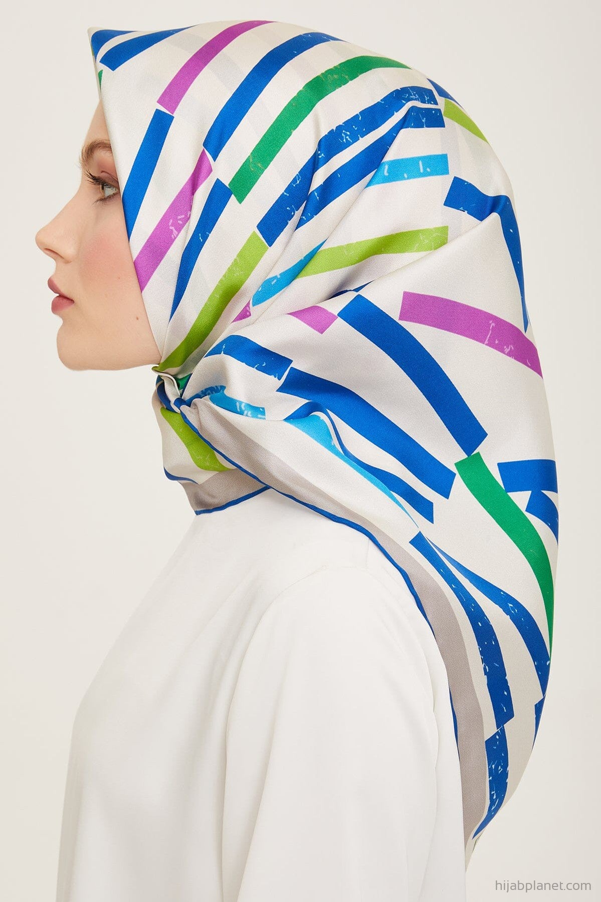 Armine Geometric Silk Scarf #2 Silk Hijabs,Armine Armine 
