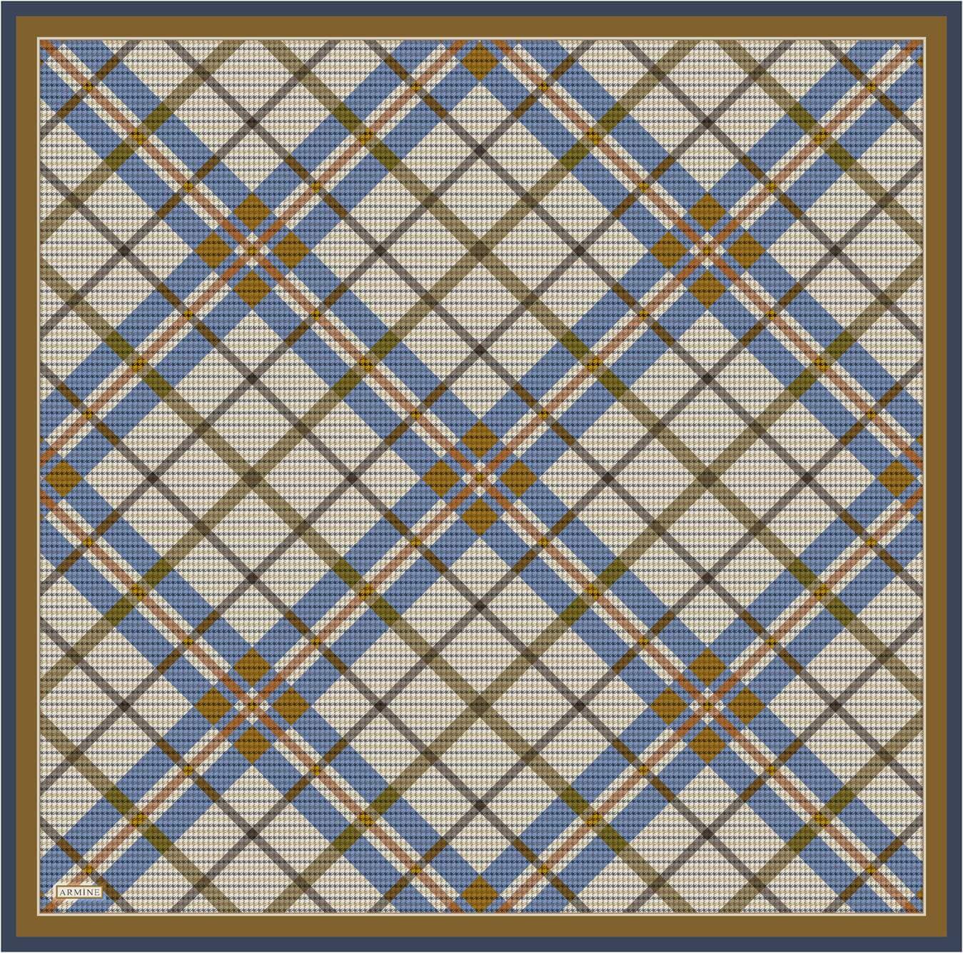 Armine Highland Heritage Silk Scarf #1 Silk Hijabs,Armine Armine 