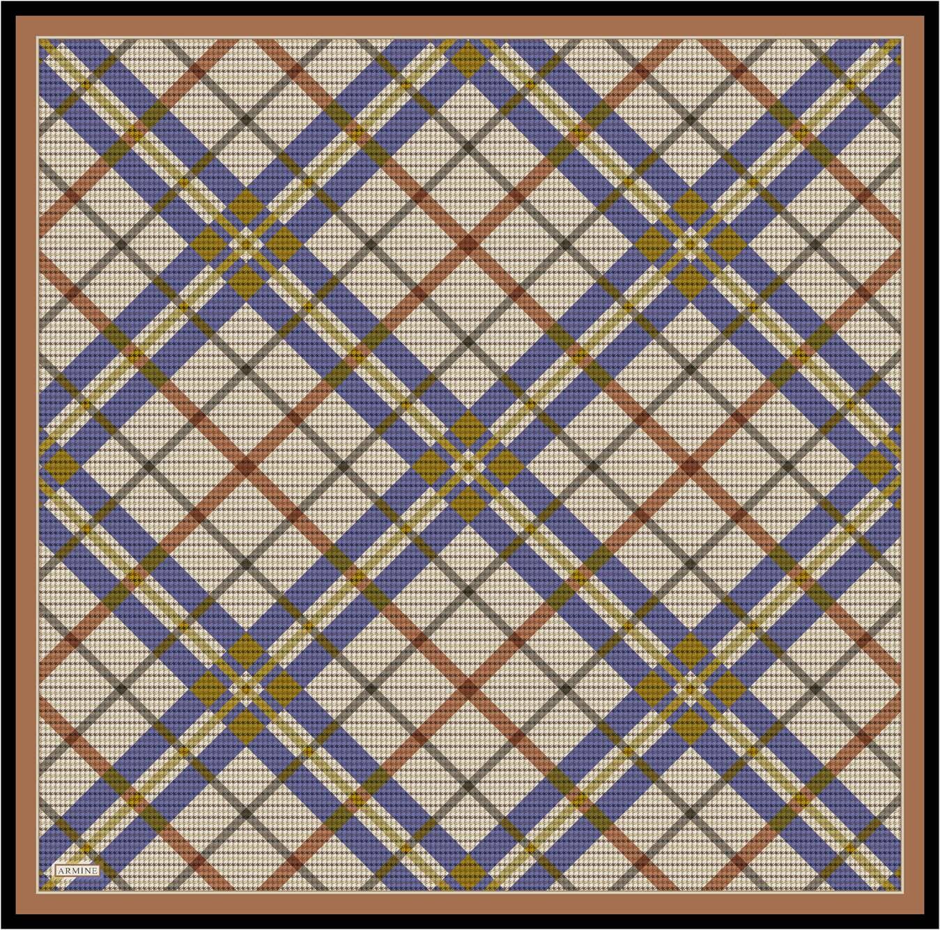 Armine Highland Heritage Silk Scarf #2 Silk Hijabs,Armine Armine 