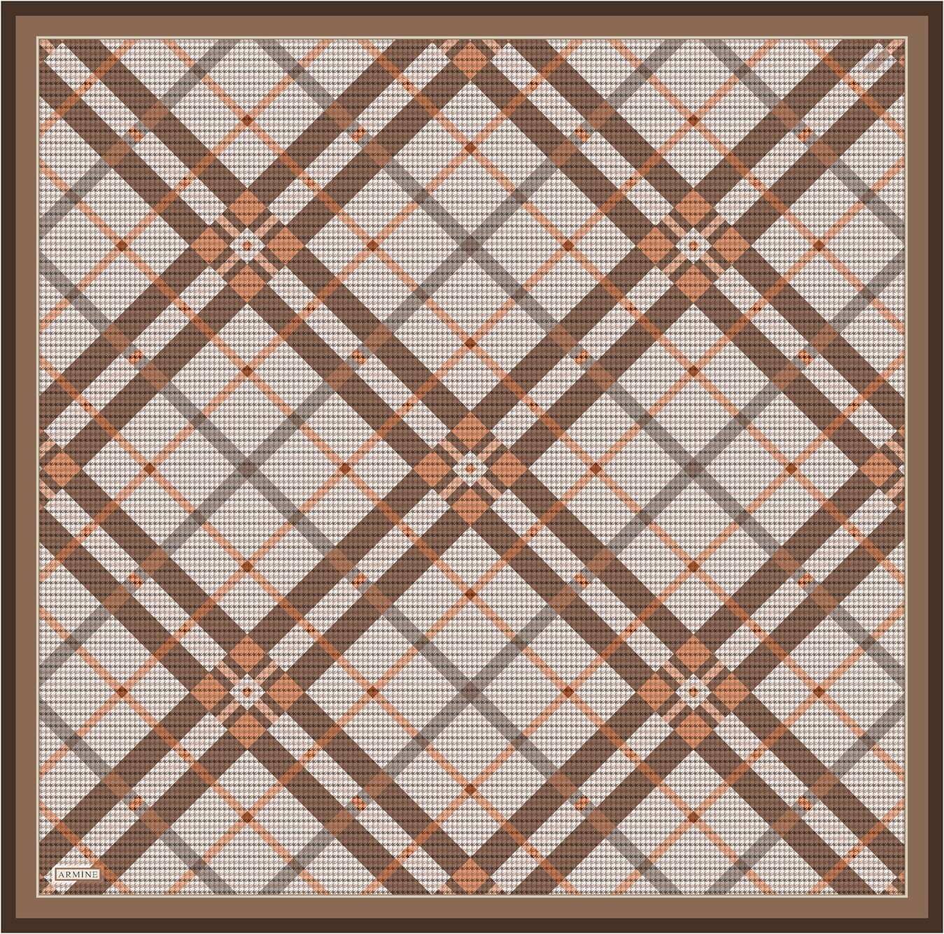 Armine Highland Heritage Silk Scarf #3 Silk Hijabs,Armine Armine 