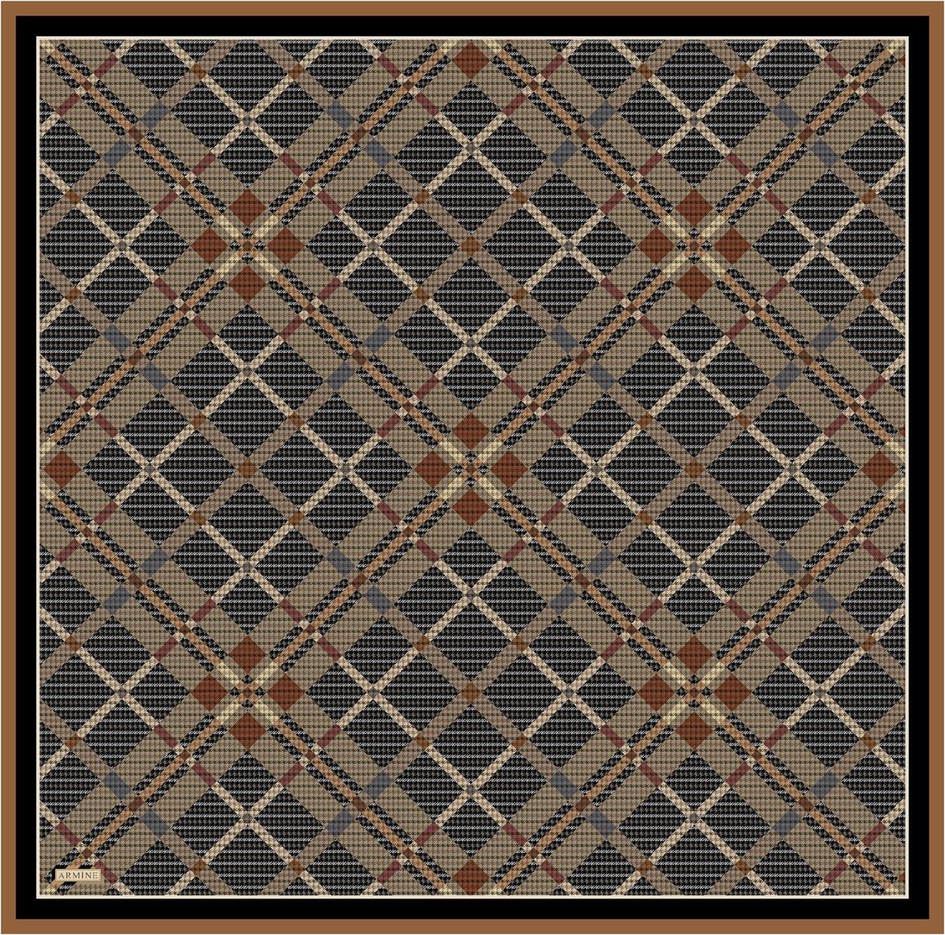 Armine Highland Heritage Silk Scarf #36 Silk Hijabs,Armine Armine 