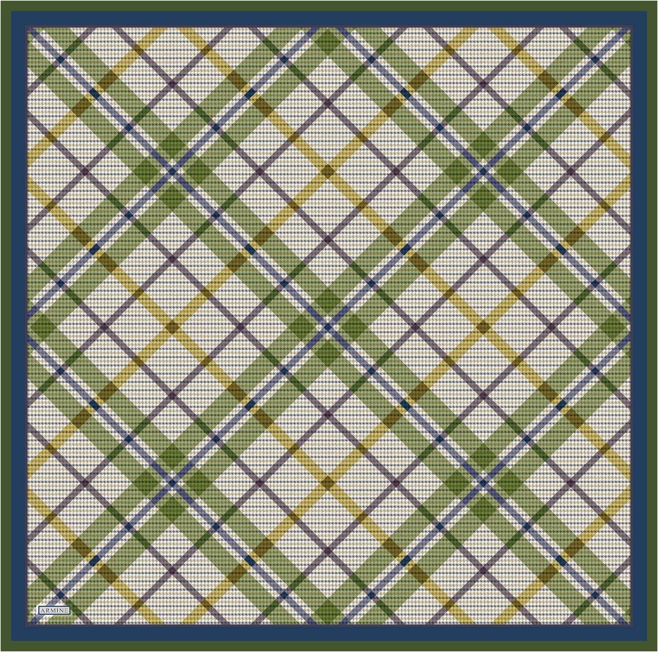 Armine Highland Heritage Silk Scarf #81 Silk Hijabs,Armine Armine 