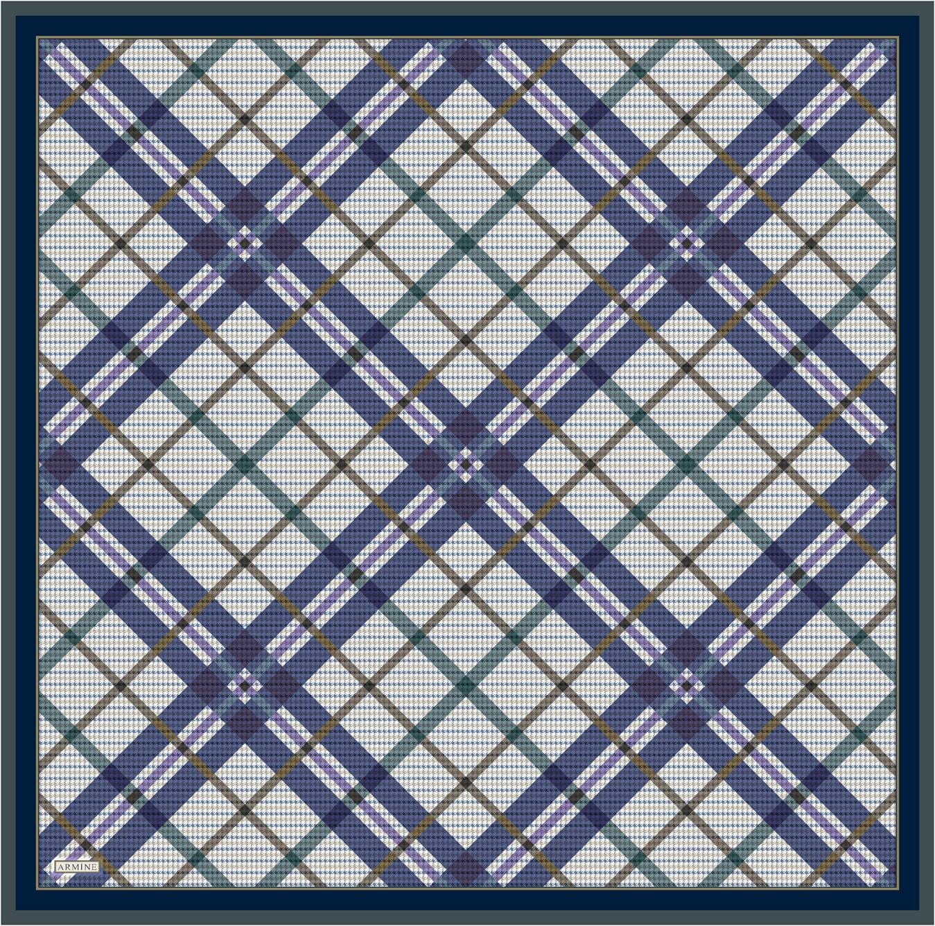 Armine Highland Heritage Silk Scarf #83 Silk Hijabs,Armine Armine 