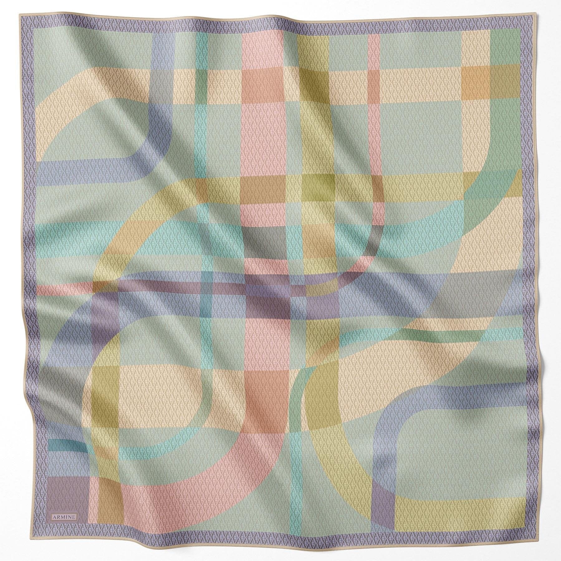 Armine Linea Contemporary Silk Scarf #1 Silk Hijabs,Armine Armine 