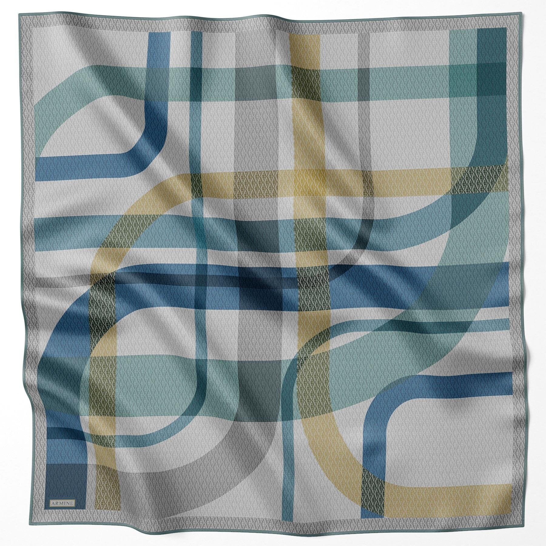 Armine Linea Contemporary Silk Scarf #82 Silk Hijabs,Armine Armine 