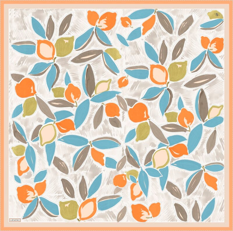 Armine Luna Blossom Silk Scarf #36 Silk Hijabs,Armine Armine 