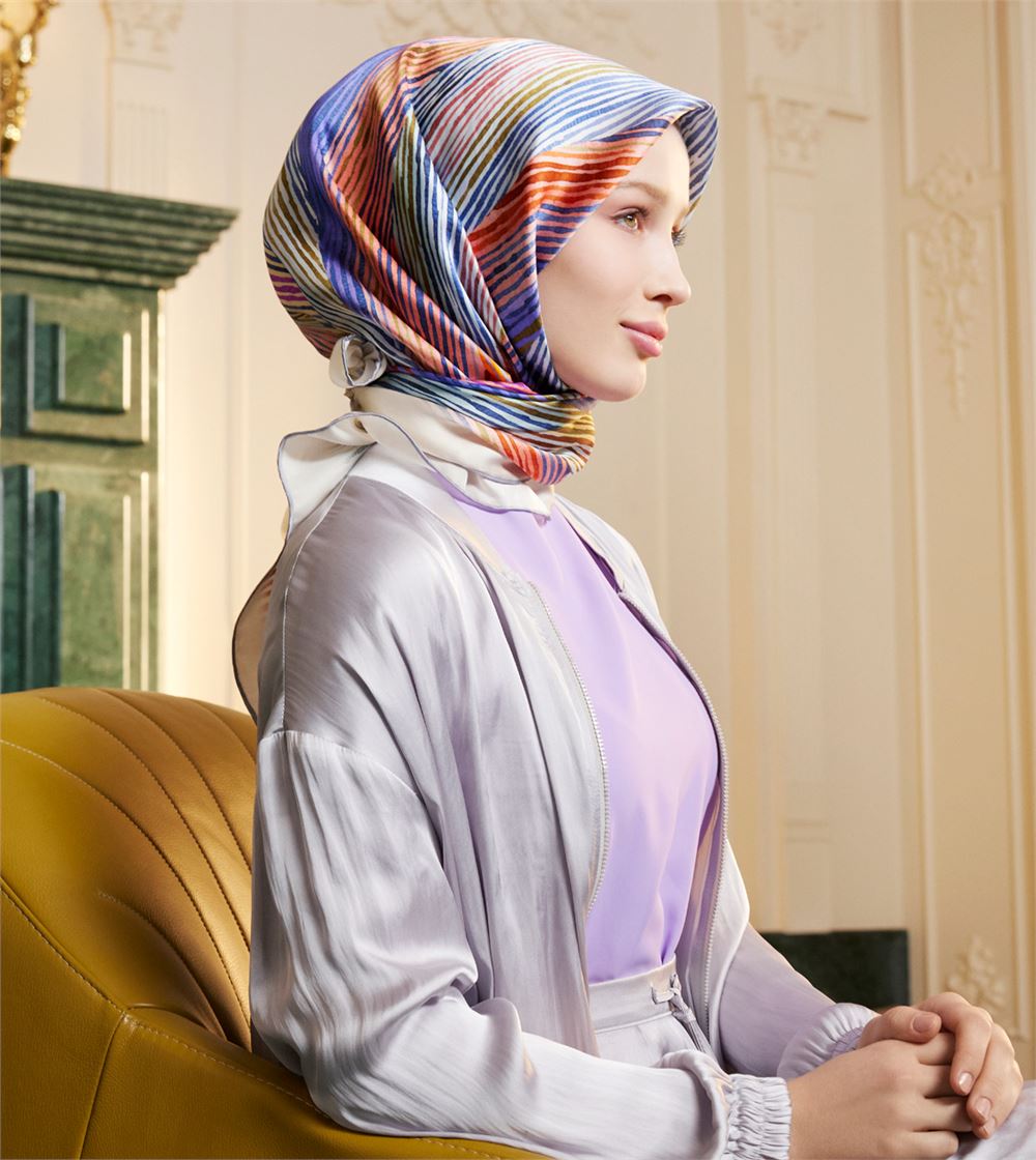 Armine Mastura Square Silk Scarf #32 Silk Hijabs,Armine Armine 
