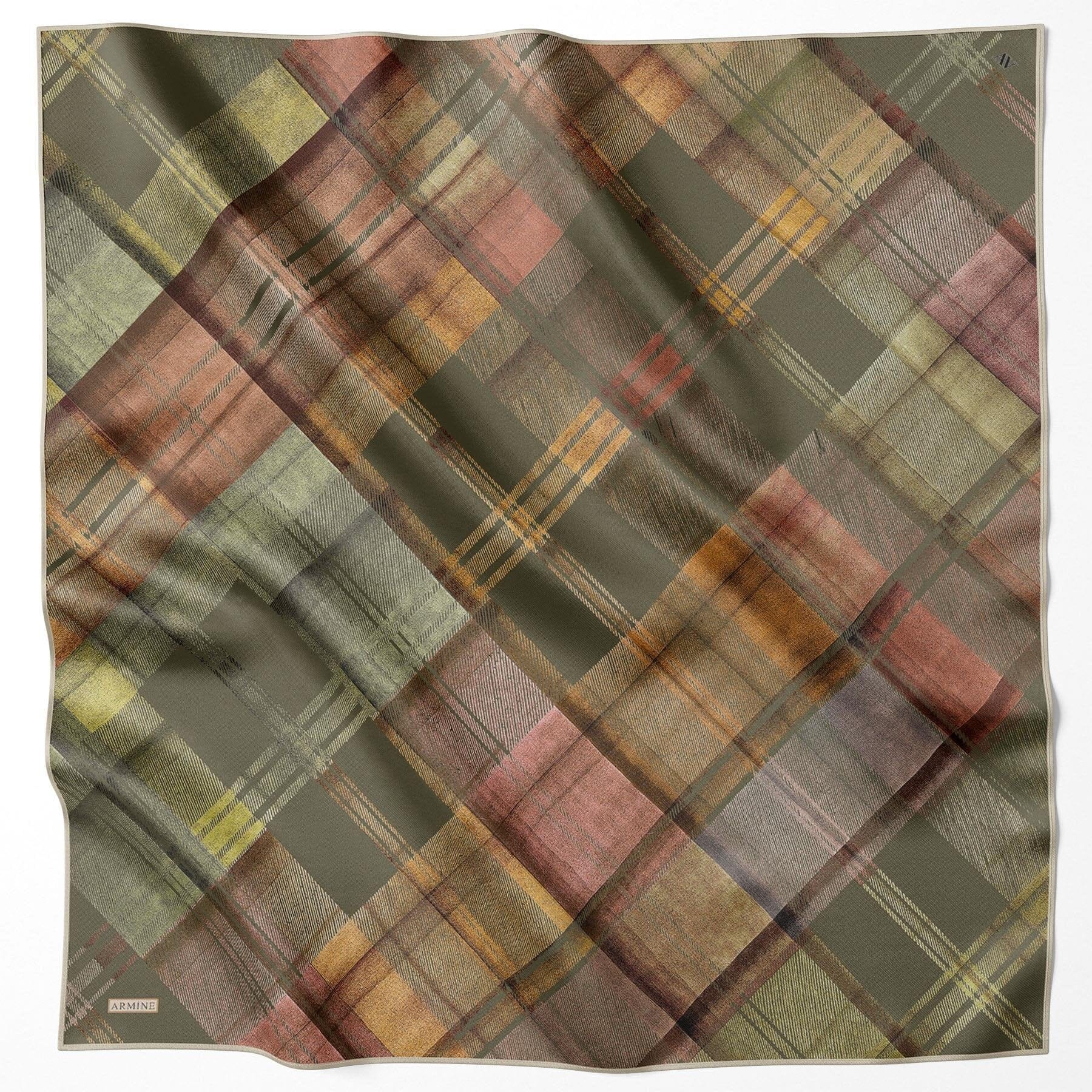 Armine Mireya Turkish Silk Scarf #35 Silk Hijabs,Armine Armine 