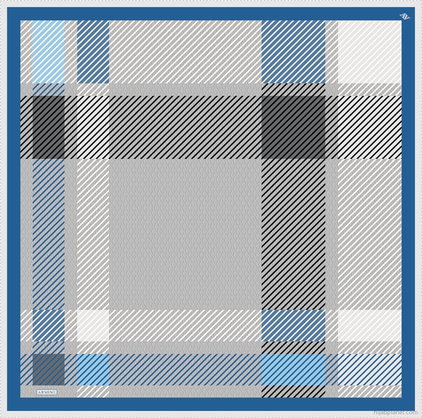 Armine Paxton Fancy Silk Scarf #5 Silk Hijabs,Armine Armine 