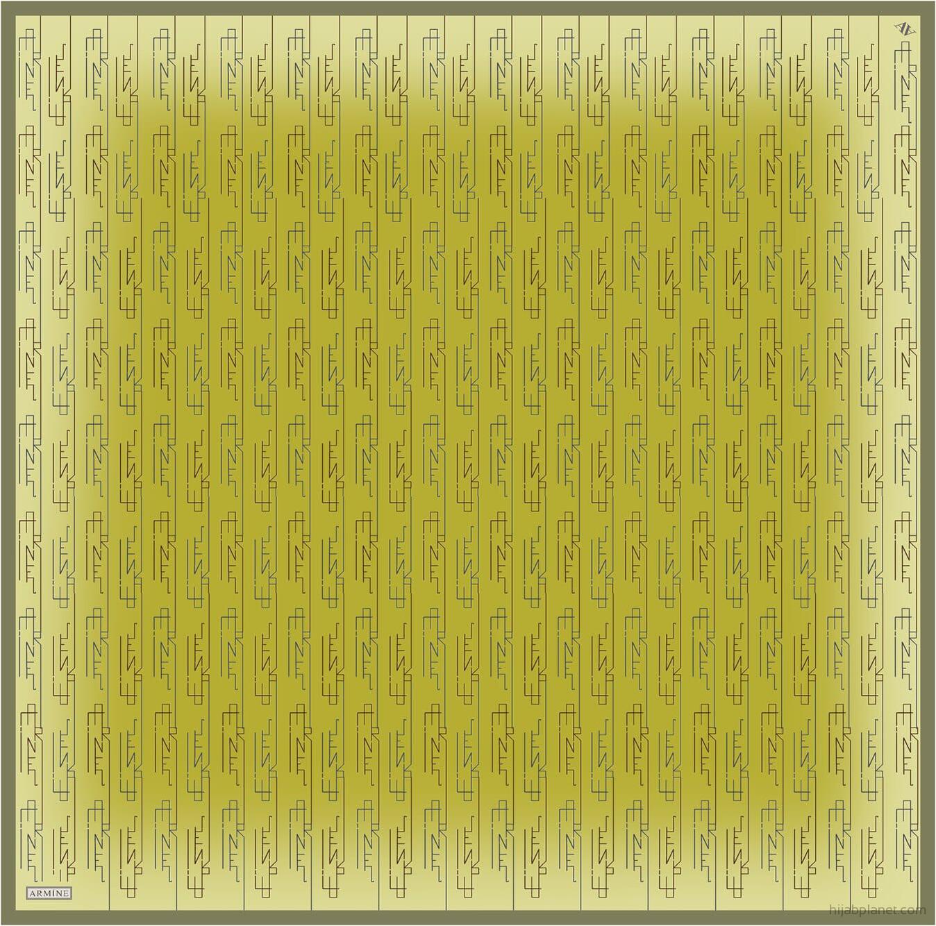 Armine Pisces Abstract Silk Scarf #53 Silk Hijabs,Armine Armine 