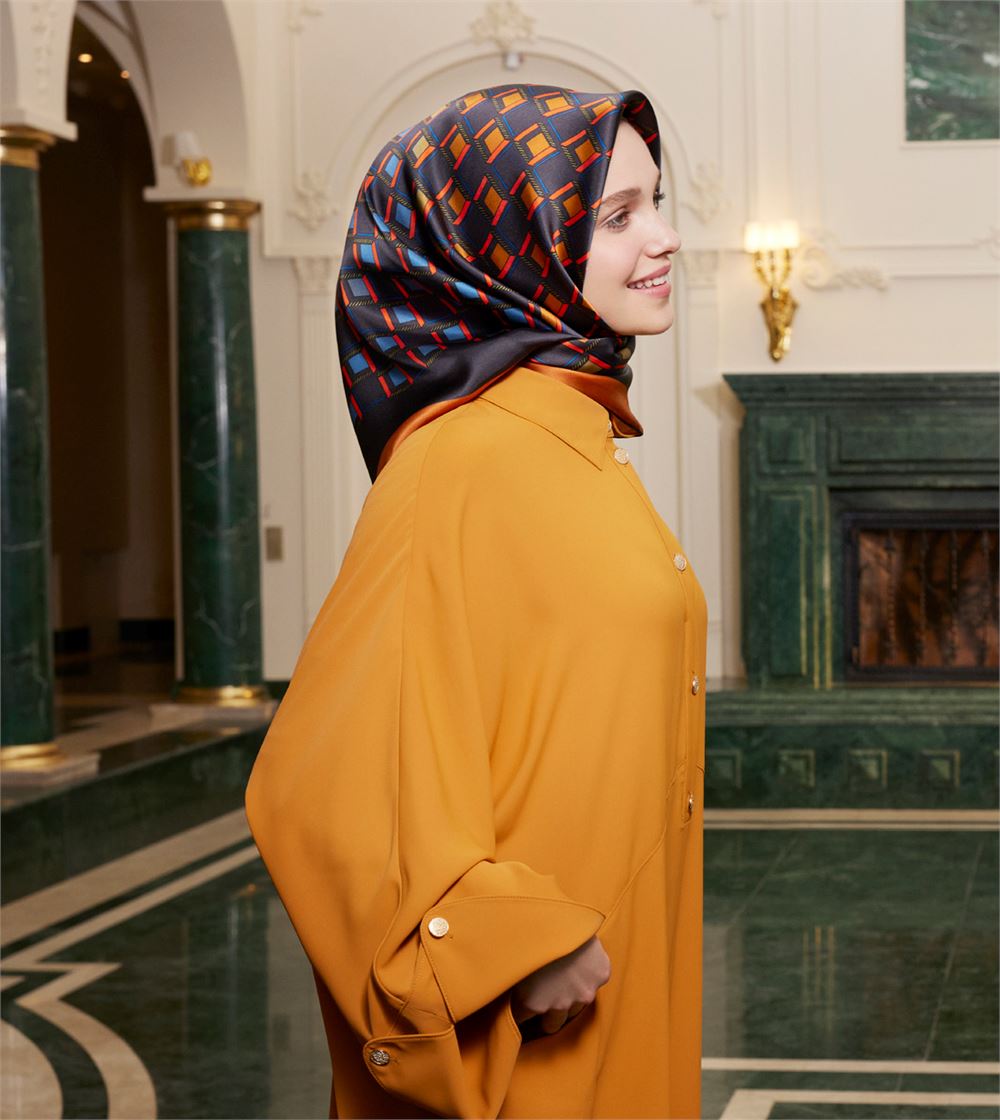 Armine Queenie Turkish Silk Scarf #1 Silk Hijabs,Armine Armine 