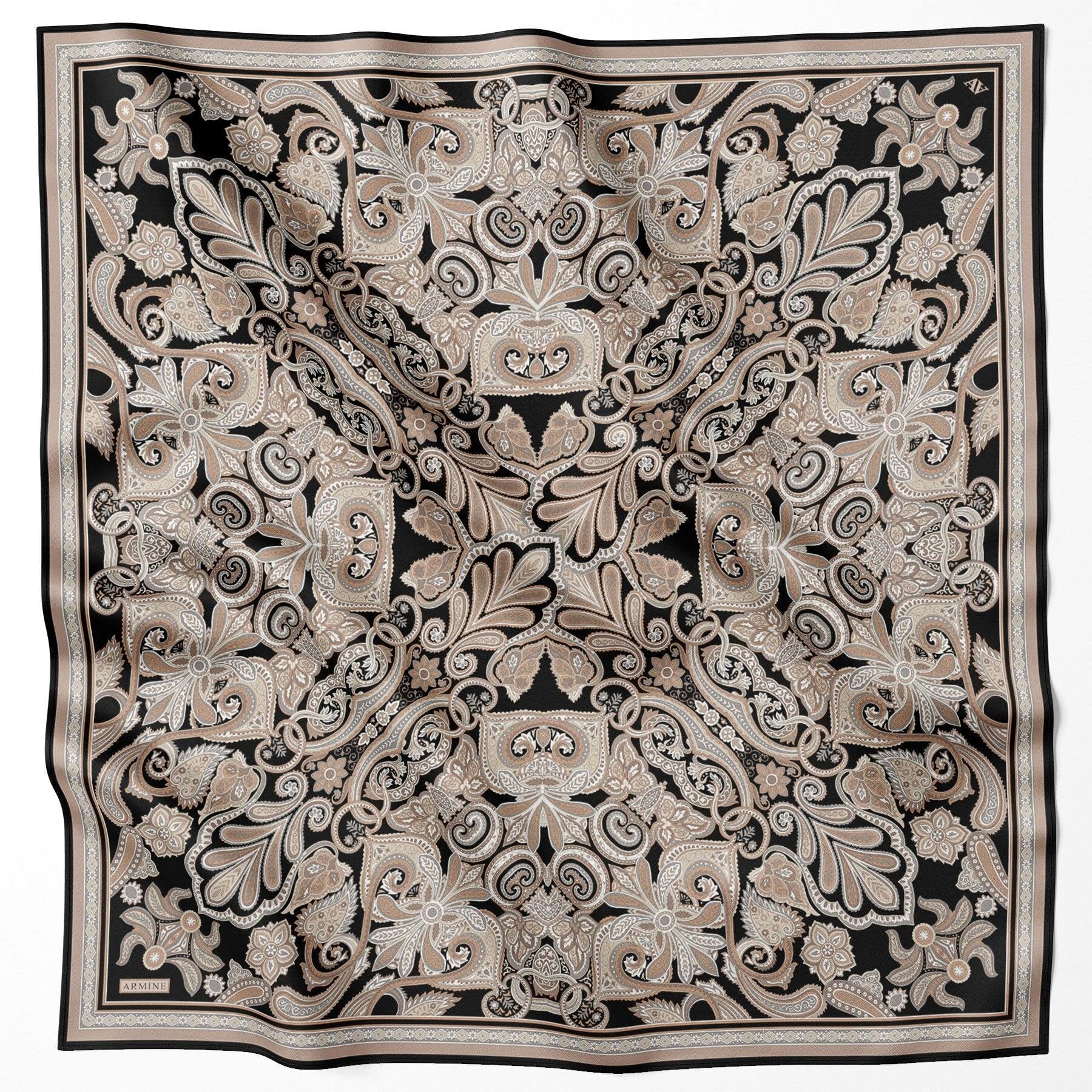 Armine Soraya Turkish Silk Scarf #2 Silk Hijabs,Armine Armine 